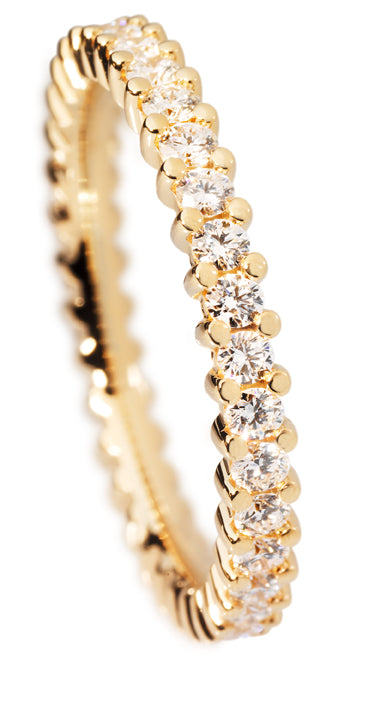 Bague Griffes Or Jaune 750